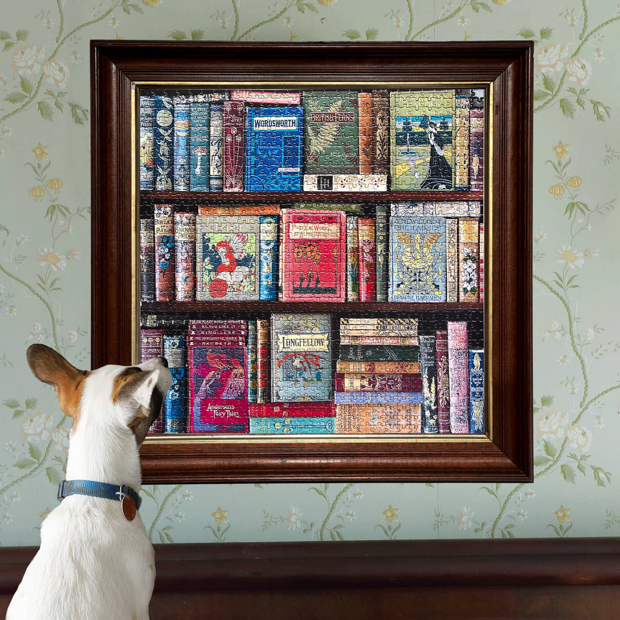 Vintage Library 1000 Piece Jigsaw Puzzle | eeBoo - Jigsaw Puzzles - The Puzzle Center