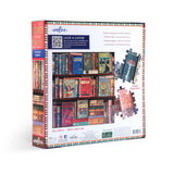 Vintage Library 1000 Piece Jigsaw Puzzle | eeBoo - Jigsaw Puzzles - The Puzzle Center