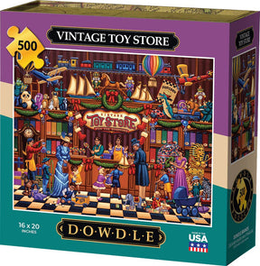 Vintage Toy Store 500 Piece Jigsaw Puzzle by Dowdle - Dowdle - Jigsaw Puzzles - The Puzzle Center
