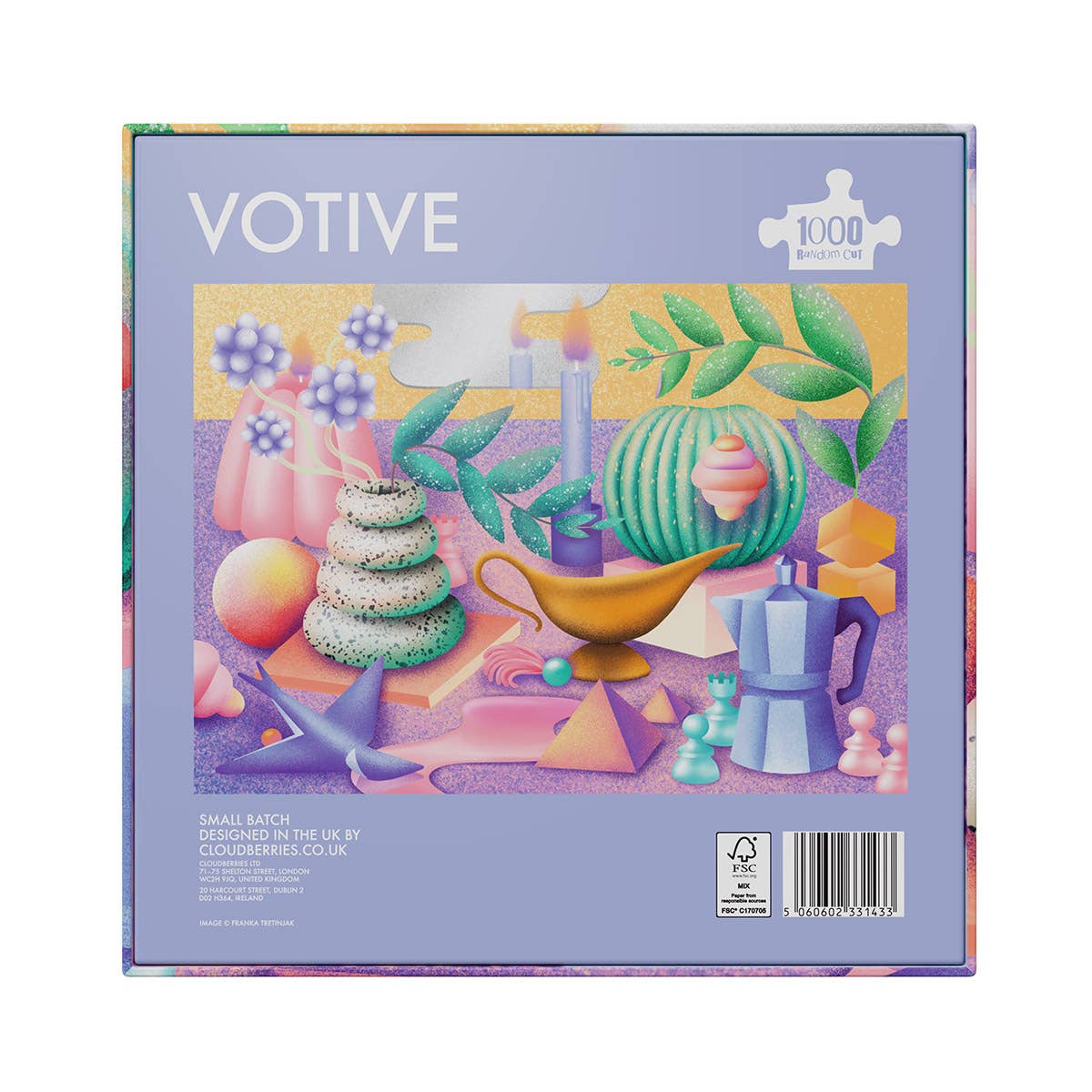 Votive 1000 Piece Puzzle by Cloudberries - Cloudberries Jigsaw Puzzles - Jigsaw Puzzles - The Puzzle Center