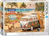VW Be Happy 1000 Piece Jigsaw Puzzle | Eurographics - Jigsaw Puzzles - The Puzzle Center