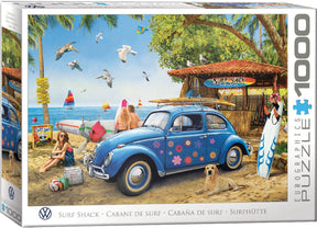 VW Beetle Surf Shack 1000 Piece Jigsaw Puzzle | Eurographics - Eurographics - Jigsaw Puzzles - The Puzzle Center
