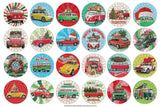 VW Christmas 24 x 50 Piece Advent Calendar Jigsaw Puzzles | Eurographics - Jigsaw Puzzles - The Puzzle Center