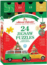 VW Christmas 24 x 50 Piece Advent Calendar Jigsaw Puzzles | Eurographics - Jigsaw Puzzles - The Puzzle Center