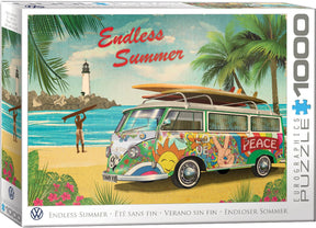 VW Endless Summer 1000 Piece Jigsaw Puzzle by Eurographics - Eurographics - Jigsaw Puzzles - The Puzzle Center