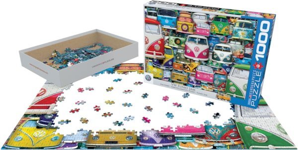 VW Funky Jam 1000 Piece Jigsaw Puzzle by Eurographics - Eurographics - Jigsaw Puzzles - The Puzzle Center - 