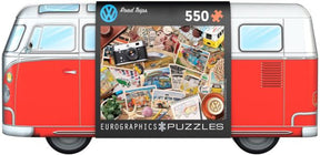 VW Road Trips Shaped Tin 550 Piece Jigsaw Puzzle by Eurographics - Retro & Unique - Eurographics - Jigsaw Puzzles - The Puzzle Center