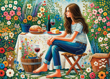 Waiting For Company 1000 Piece Jigsaw Puzzle | Delfy Puzzles - Jigsaw Puzzles - The Puzzle Center