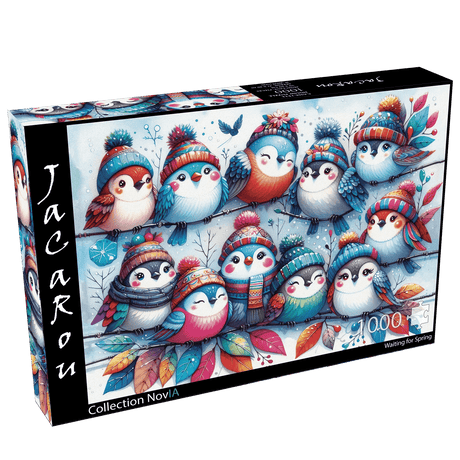 Waiting For Spring 1000 Piece Jigsaw Puzzle by JaCaRou Puzzles - Jigsaw Puzzles - The Puzzle Center