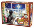 Waiting for St. Nick 275 Easy Handling Piece Jigsaw Puzzle | Cobble Hill - Jigsaw Puzzles - The Puzzle Center