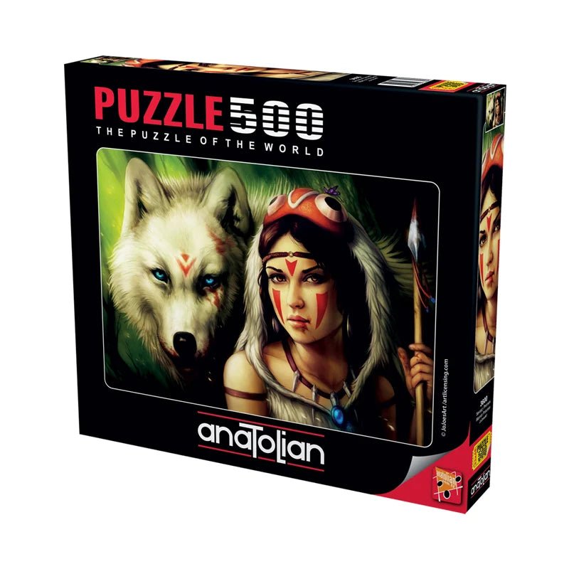 Warrior Princess 500 Piece Jigsaw Puzzle | Anatolian - Jigsaw Puzzles - The Puzzle Center