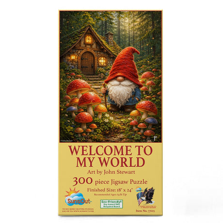 Welcome To My World 300 Piece Jigsaw Puzzle | SunsOut - Jigsaw Puzzles - The Puzzle Center