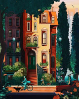 West 78th Street 500 Piece Jigsaw Puzzle | Trevell - Jigsaw Puzzles - The Puzzle Center