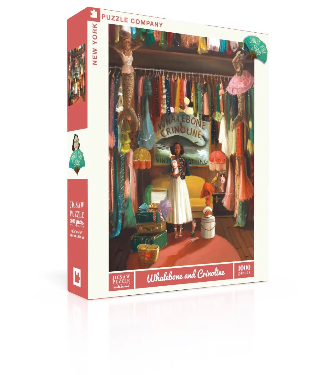 Whalebone and Crinoline 1000 Piece Jigsaw Puzzle | New York Puzzle Company - Jigsaw Puzzles - The Puzzle Center