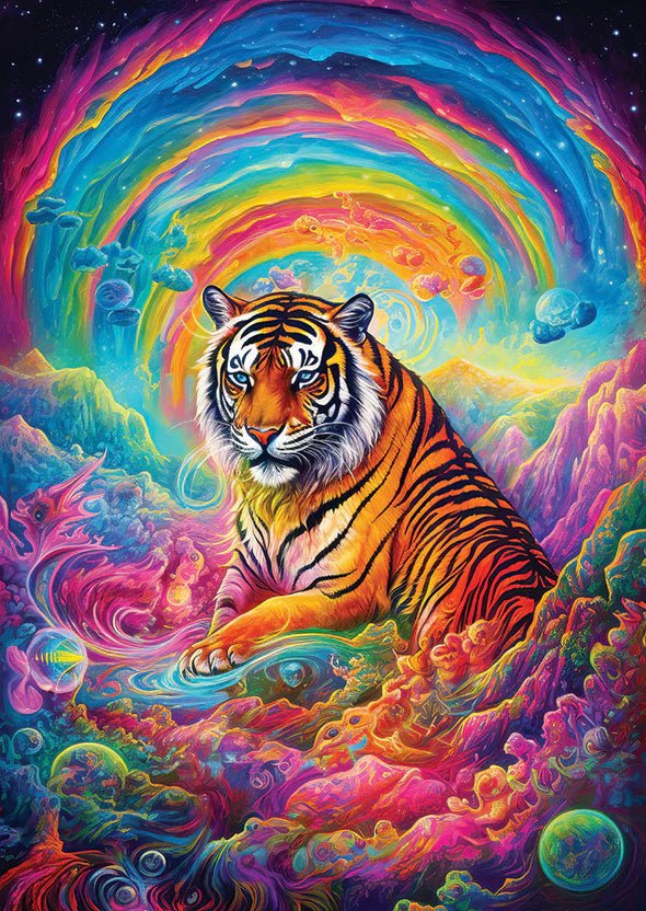 Where Tigers Reign 1000 Piece Puzzle by Enjoy Puzzles - Enjoy Puzzles - Jigsaw Puzzles - The Puzzle Center