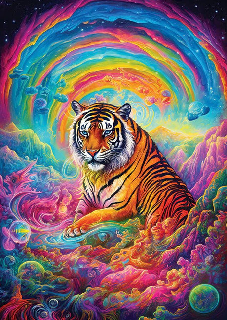 Where Tigers Reign 1000 Piece Puzzle by Enjoy Puzzles - Enjoy Puzzles - Jigsaw Puzzles - The Puzzle Center