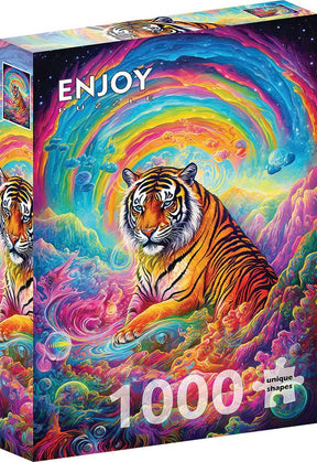 Where Tigers Reign 1000 Piece Puzzle by Enjoy Puzzles - Enjoy Puzzles - Jigsaw Puzzles - The Puzzle Center
