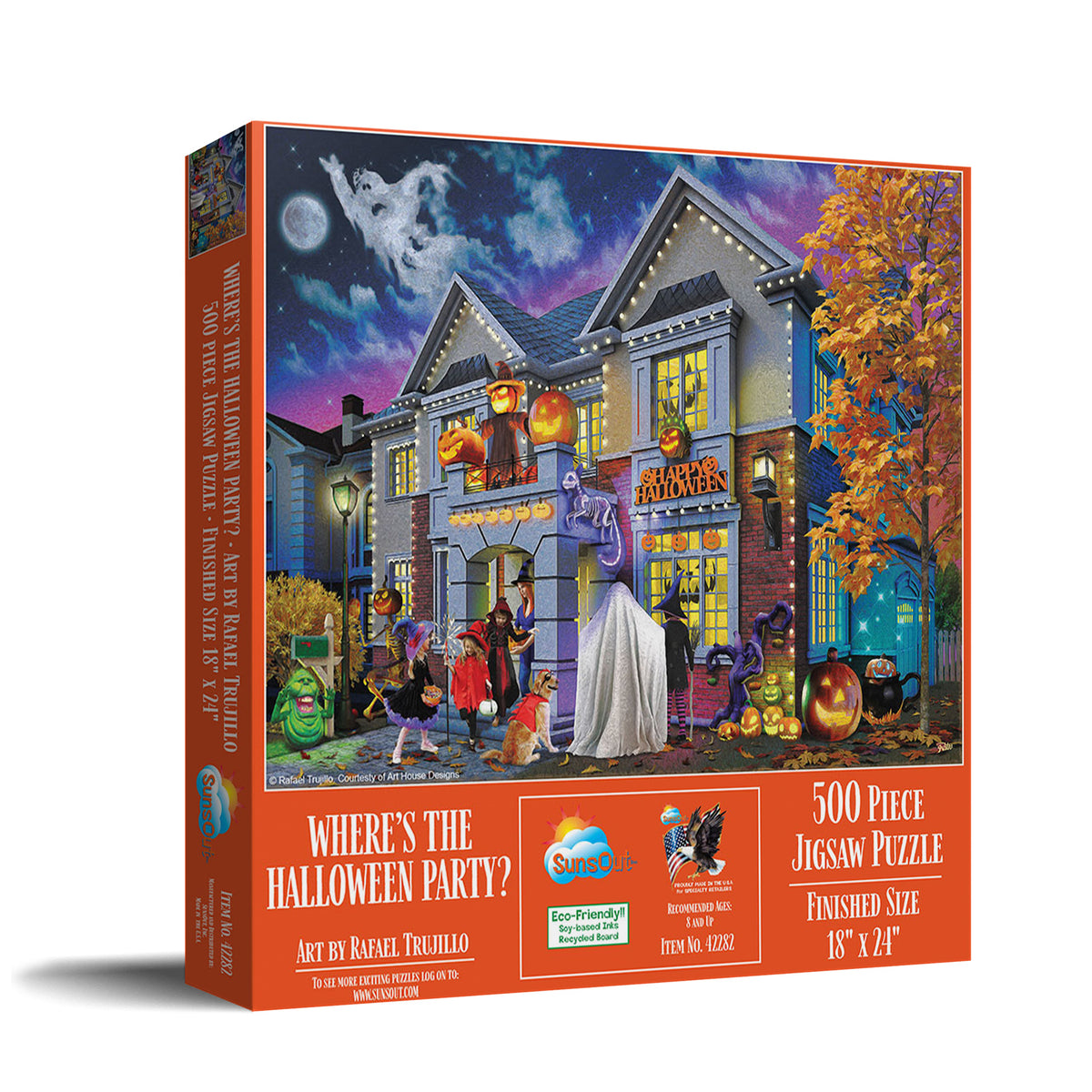 Where's the Halloween Party 500 Piece Jigsaw Puzzle | SunsOut