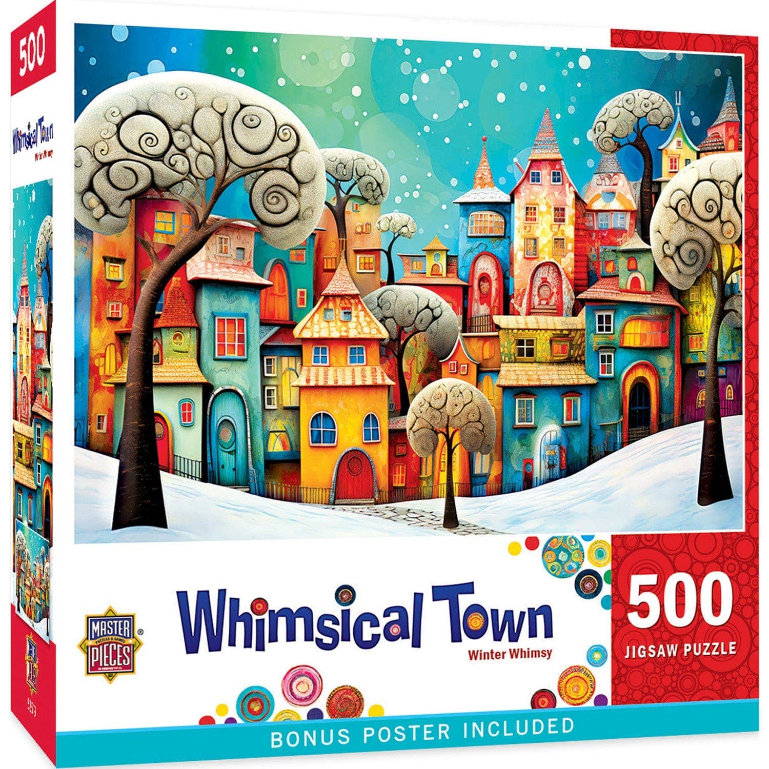 Winter Whimsey 500 Piece Jigsaw Puzzle – The Puzzle Center