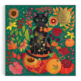 Whiskers of Autumn 500 Piece Foil Puzzle | Galison