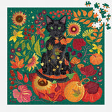 Whiskers of Autumn 500 Piece Foil Puzzle | Galison - Jigsaw Puzzles - The Puzzle Center