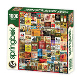 Box cover of 1000 piece Whiskey and Scotch puzzle by Springbok 