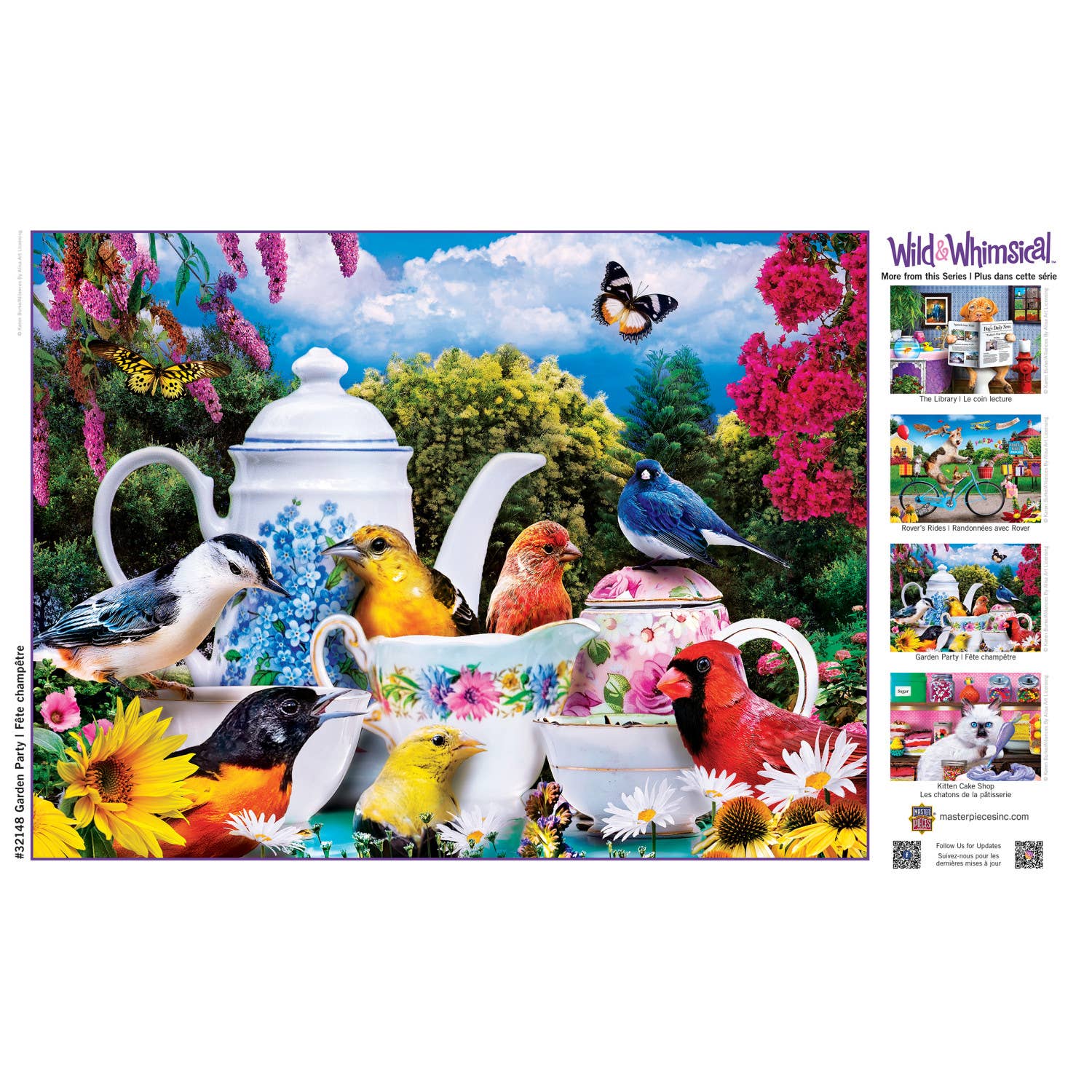 Garden Party 300 Pc Puzzle | MasterPieces – The Puzzle Center