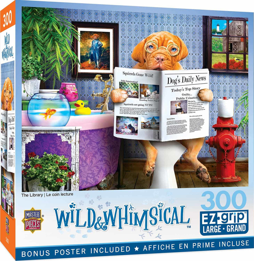Walcha Puzzle Library MasterPieces Wild & Whimsical Library Puzzle – The Puzzle Center