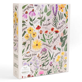 Wildflower Botanicals 1000 Piece Jigsaw Puzzle | 1Canoe2 - Jigsaw Puzzles - The Puzzle Center