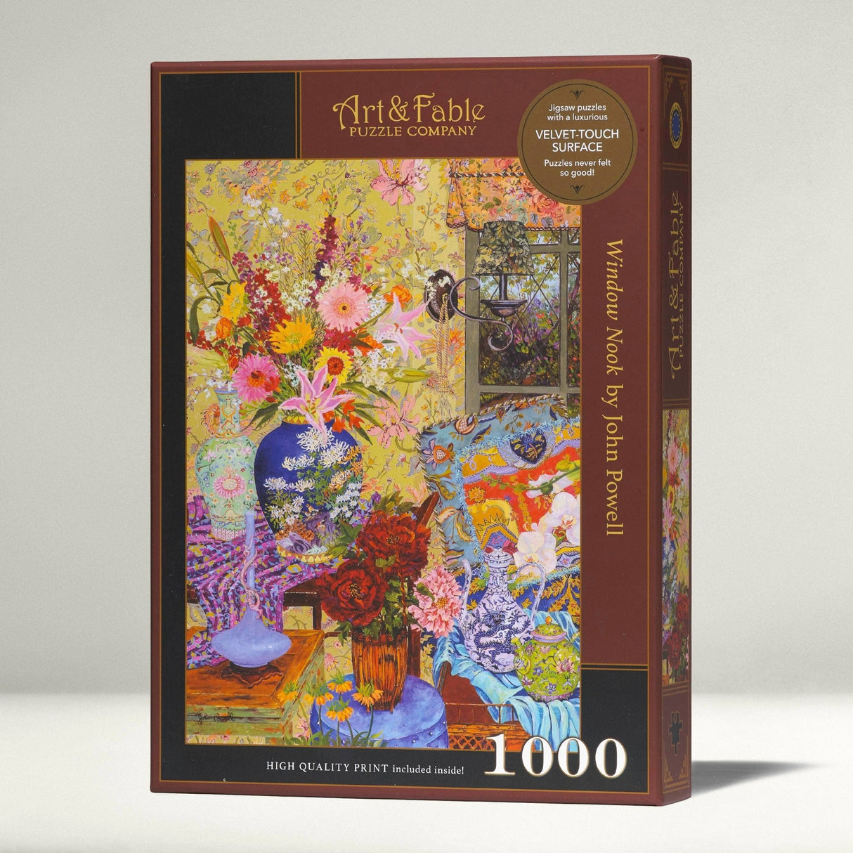 Window Nook 1000 Pieces Jigsaw Puzzle | Art & Fable - Jigsaw Puzzles - The Puzzle Center