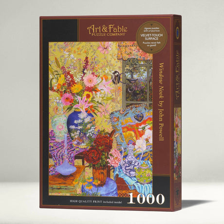 Window Nook 1000 Pieces Jigsaw Puzzle | Art & Fable - Jigsaw Puzzles - The Puzzle Center