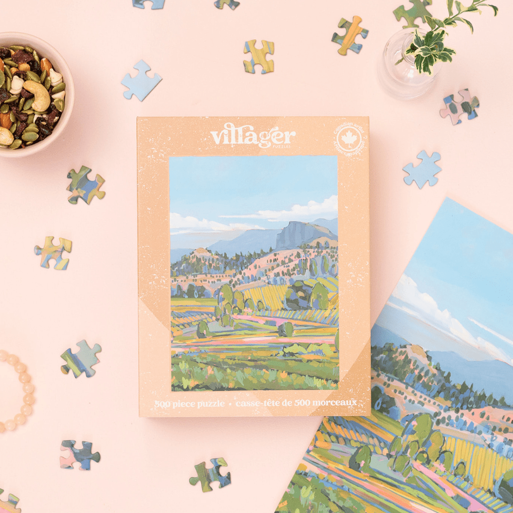 Wine Country 500 Piece Jigsaw Puzzle | Villager - Jigsaw Puzzle - The Puzzle Center