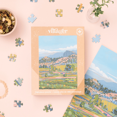 Wine Country 500 Piece Jigsaw Puzzle | Villager - Jigsaw Puzzle - The Puzzle Center
