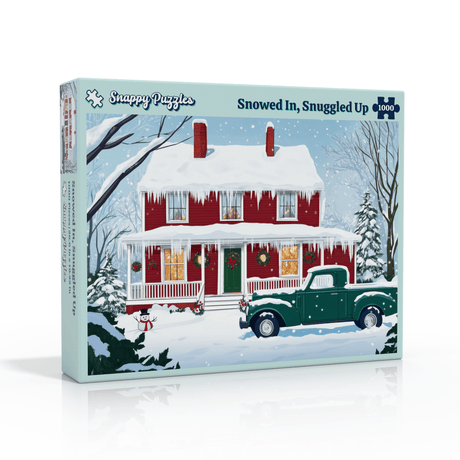 Winter Cozy Scene Jigsaw Puzzle – Premium 1000-Piece Adult - Jigsaw Puzzles - The Puzzle Center