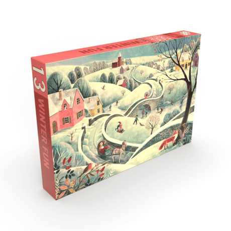 Winter Fun 500 Piece Jigsaw Puzzle | Penny Puzzle - Jigsaw Puzzles - The Puzzle Center