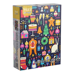 Winter Holidays 1000 Piece Jigsaw Puzzle | Yazz - Jigsaw Puzzles - The Puzzle Center