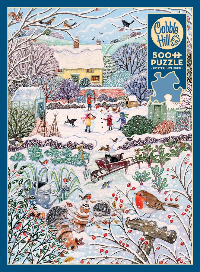 Winter Holidays 500 Piece Jigsaw Puzzle | Cobble Hill - Jigsaw Puzzles - The Puzzle Center