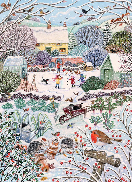 Winter Holidays 500 Piece Jigsaw Puzzle | Cobble Hill - Jigsaw Puzzles - The Puzzle Center
