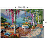 Wisteria Terrace 500 Piece Jigsaw Puzzle | Anatolian - Jigsaw Puzzles - The Puzzle Center