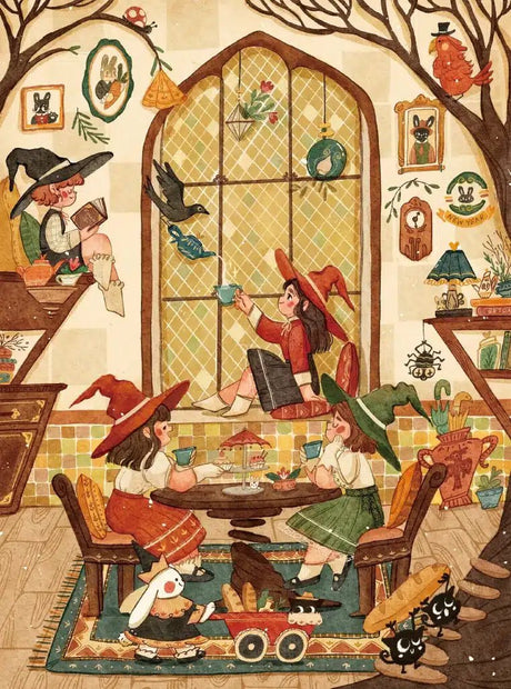 Witch Tale Hour 280 Piece Jigsaw Puzzle | Trevell - Jigsaw Puzzles - The Puzzle Center