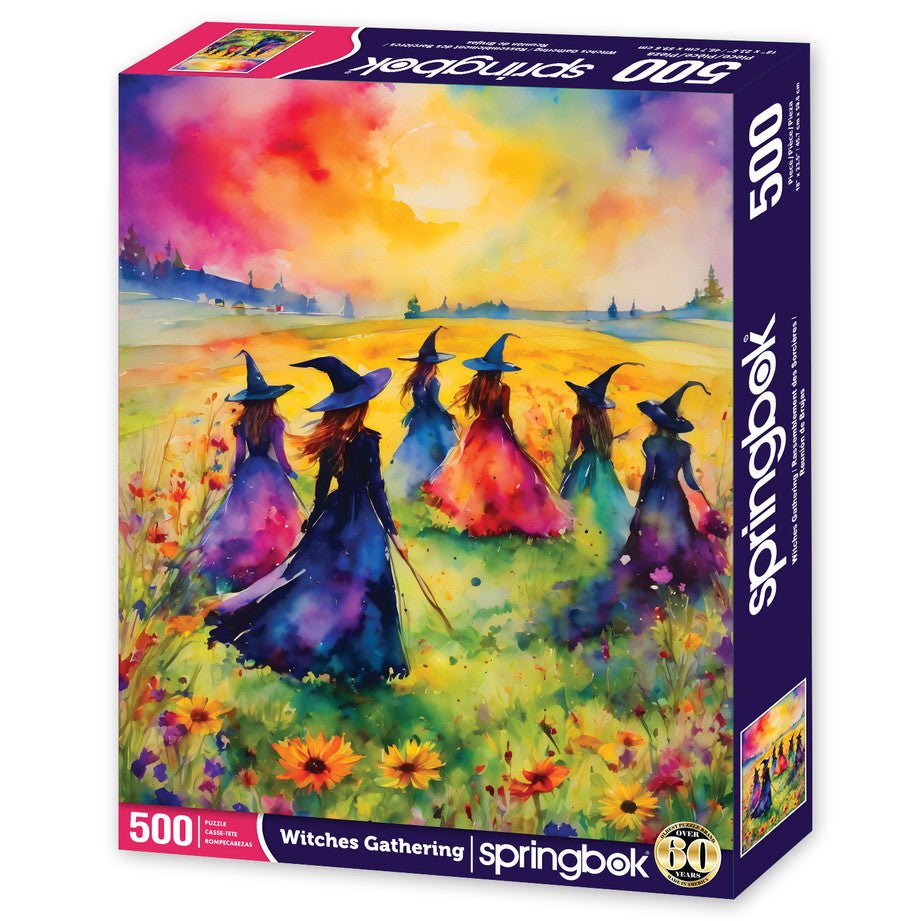 Witches Gathering 500 Piece Jigsaw Puzzle by Springbok Puzzles - Springbok Puzzles - Jigsaw Puzzles - The Puzzle Center