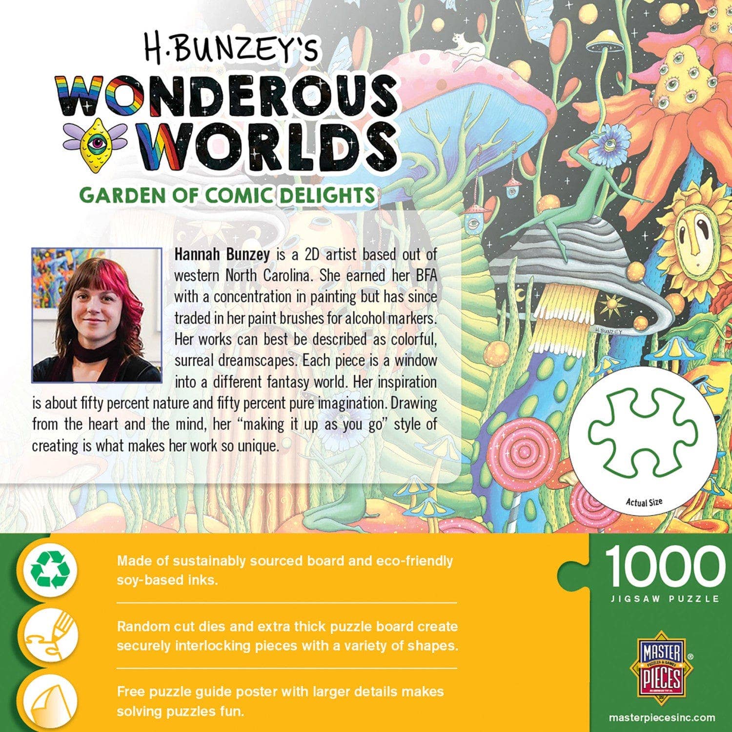 Garden of Cosmic Delight 1000 Pc Puzzle – The Puzzle Center