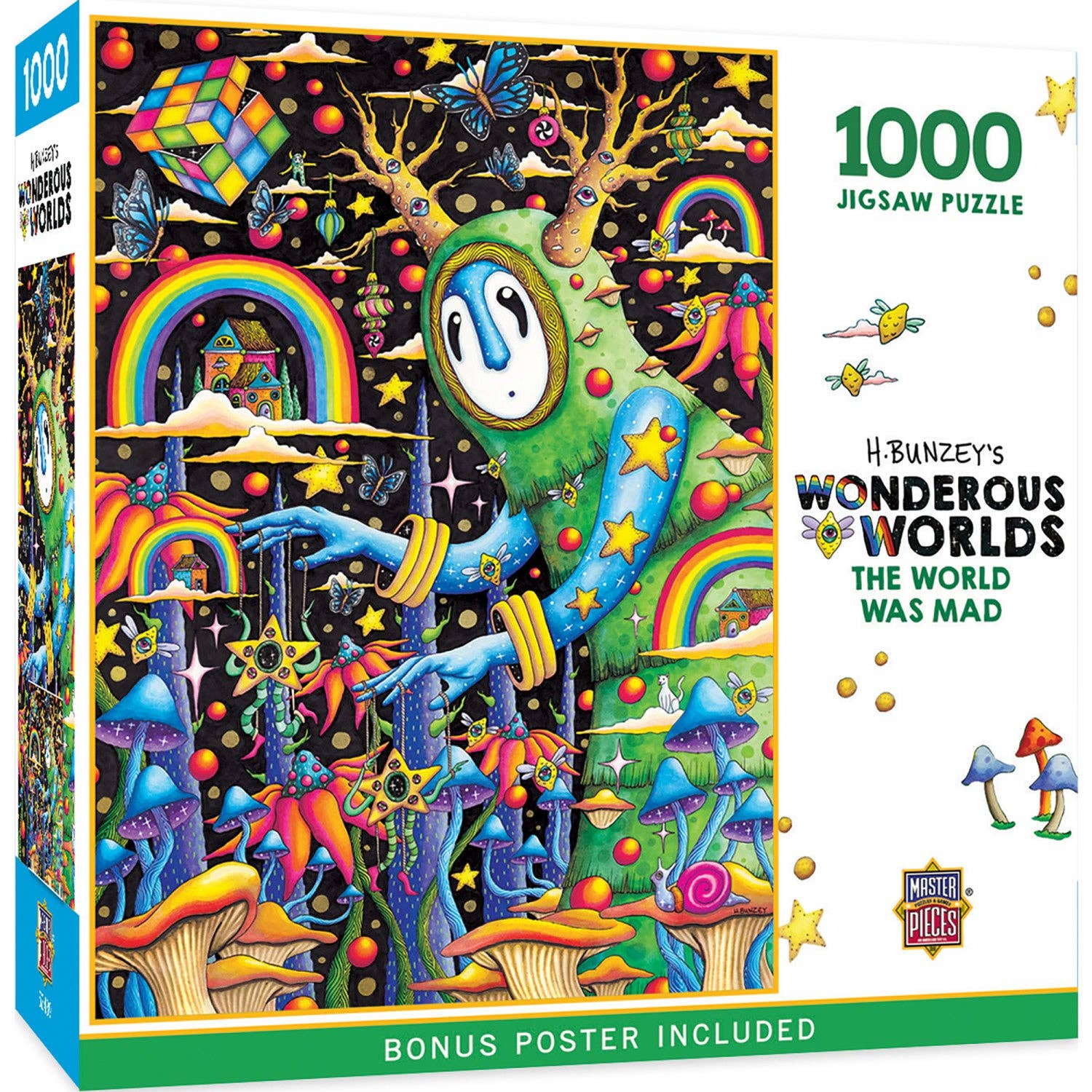 The World Was Mad 1000 Piece Puzzle by Masterpieces – The Puzzle
