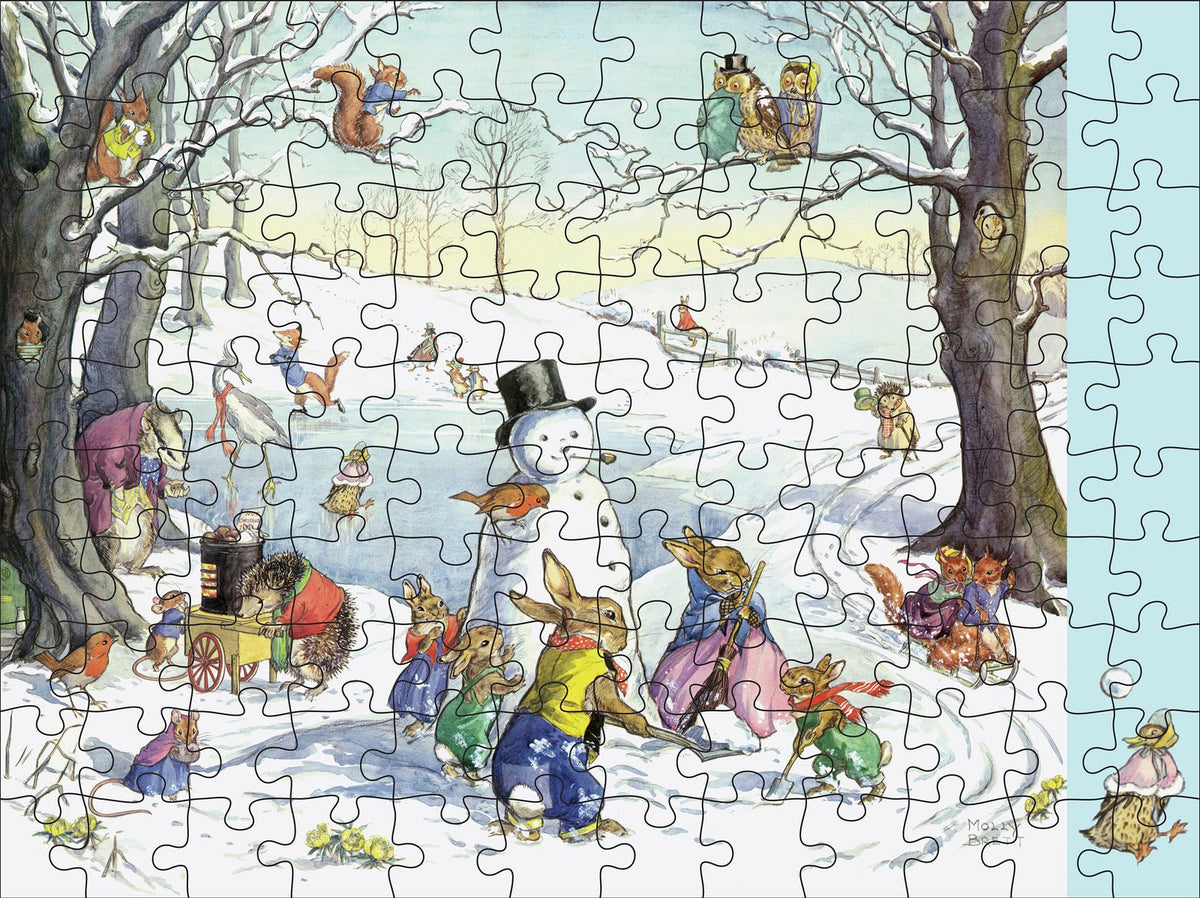 Woodland Adventures 120 Piece Double Sided Jigsaw Puzzle | Pomegranate - Jigsaw Puzzles - The Puzzle Center