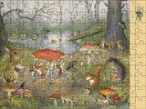 Woodland Adventures 120 Piece Double Sided Jigsaw Puzzle | Pomegranate - Jigsaw Puzzles - The Puzzle Center