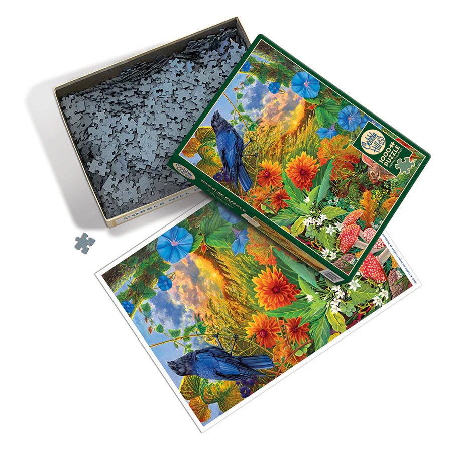 Woodland Gathering 1000 Piece Jigsaw Puzzle | Cobble Hill - Jigsaw Puzzles - The Puzzle Center