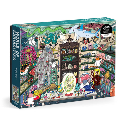 World of Curiosities 1000 Piece Jigsaw Puzzle | Galison - Jigsaw Puzzles - The Puzzle Center
