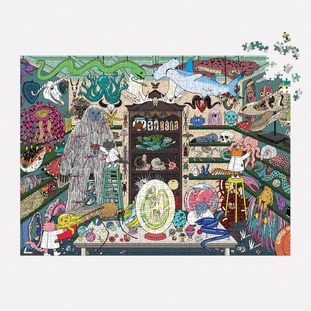 World of Curiosities 1000 Piece Jigsaw Puzzle | Galison - Jigsaw Puzzles - The Puzzle Center
