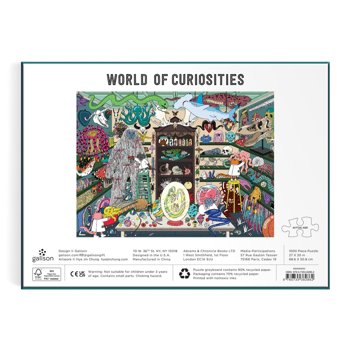 World of Curiosities 1000 Piece Jigsaw Puzzle | Galison