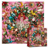 Wreath of Jingle 1000 Piece Jigsaw Puzzle | Antelope Puzzle - Jigsaw Puzzles - The Puzzle Center